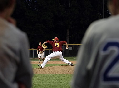 Catching the Pitching Action