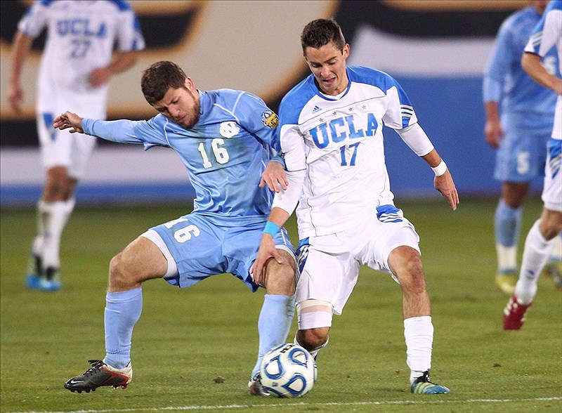 UCLA vs North Carolina Men's Soccer Action