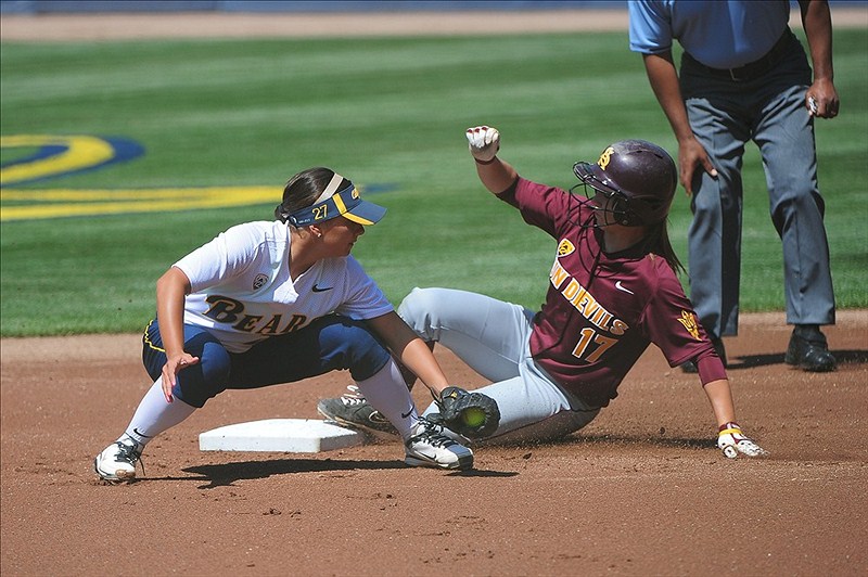 Arizona State at California Softball Action