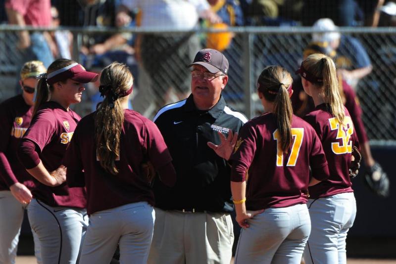 Arizona State College Softball Head Coach Clint Myers