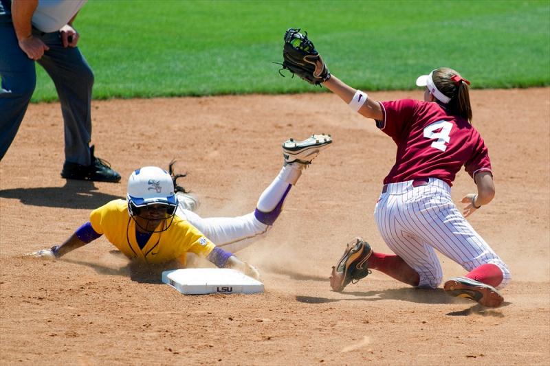 LSU College Softball Simone Heyward