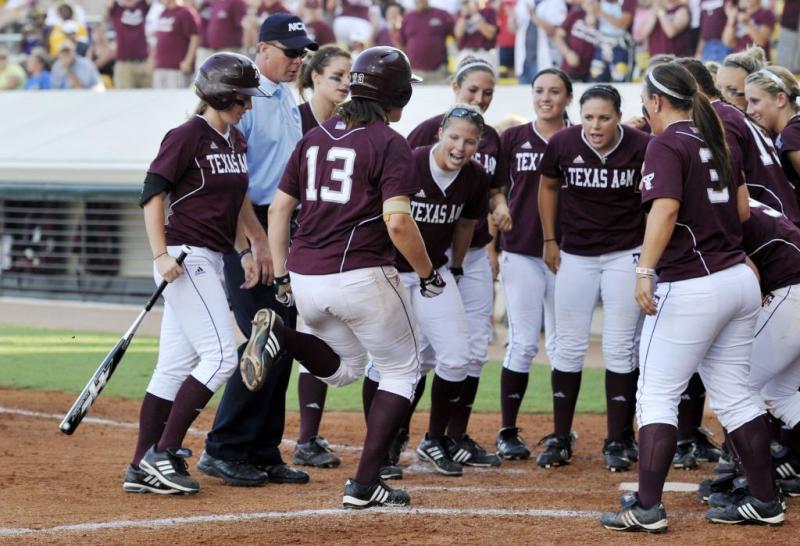 Texas A&M College Softball Meagan May