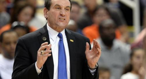 Duke Men's College Basketball; Coach K