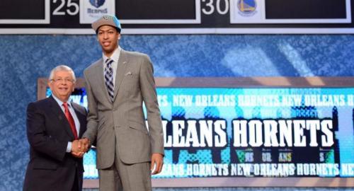 Anthony Davis at the 2012 NBA Draft