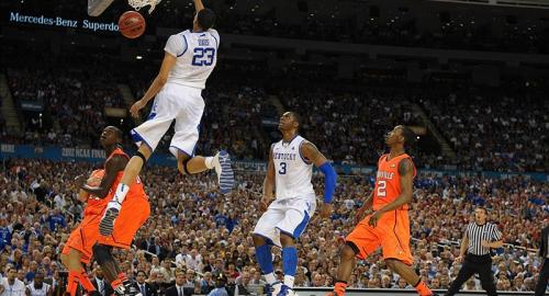 Kentucky's Anthony Davis NCAA Tournament Final Four