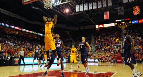 Maryland Terrapins Men's College Basketball James Padgett