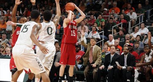 North Carolina State Men's College Basketball Scott Wood