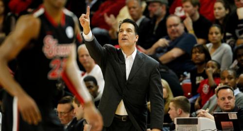 St. John's Men's College Basketball Coach Steve Lavin