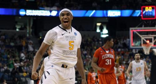 West Virginia Men's College Basketball Kevin Jones