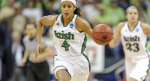 Notre Dame's Skylar Diggins NCAA Tournament