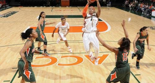 Texas Pan American at Miami women's basketball