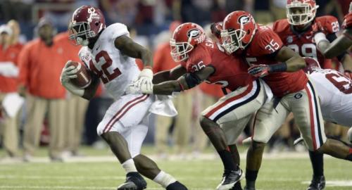 Alabama College Football Eddie Lacy