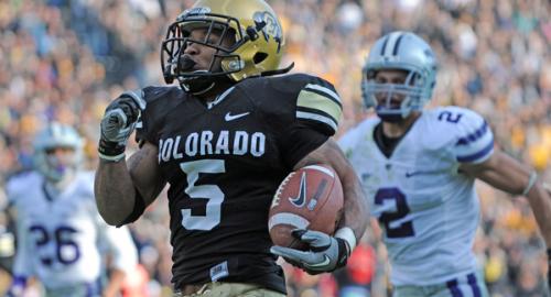 Colorado Buffalos Football Rodney Stewart