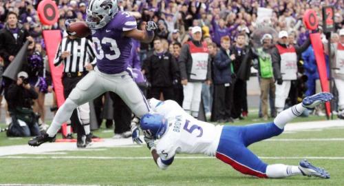 Kansas State College Football John Hubert