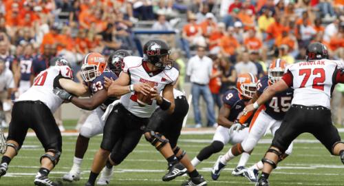 Northern Illinois game action