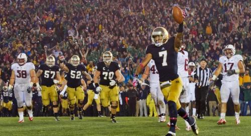 Notre Dame College Football TJ Jones