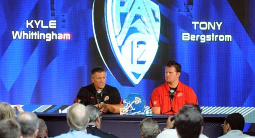 Utah at Pac 12 Media day