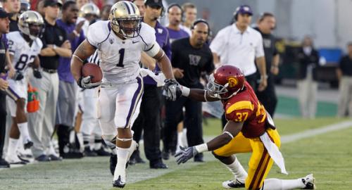 Washington Huskies College Football Chris Polk