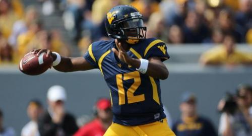 West Virginia College Football Quarterback Geno Smith