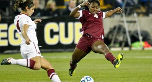 Stanford verses Florida State Women's College Soccer