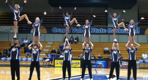 Grand Valley State University Cheer Squad