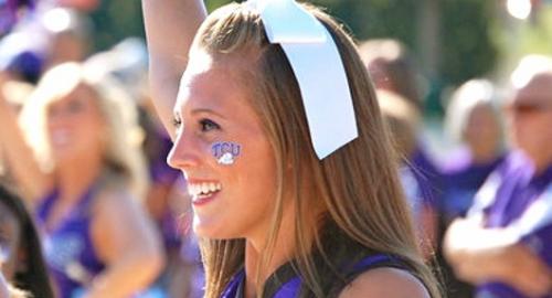 TCU Cheerleader Sarah Stallard