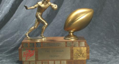 Iowa State Cyclones College Football CyHawk Trophy