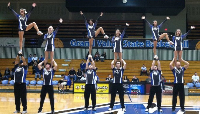 Grand Valley State University Cheer Squad