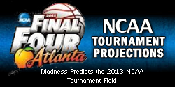 Men's Basketball NCAA Tournament Bracketology Projections